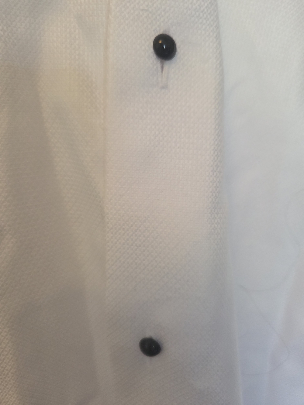 Joseph Abboud White Modern Fit French Cuff Formal Dress Shirt Size 16 1/2 Neck - Picture 4 of 7